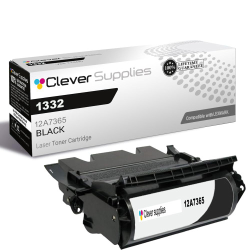 Compatible Lexmark 1332 (12A7365) Toner Cartridge Black