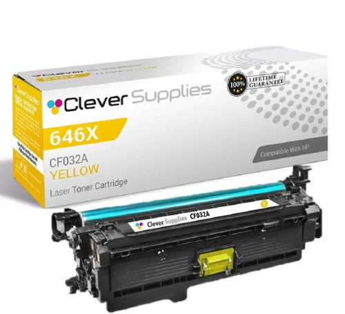 Compatible HP Enterprise CM4540 mfp (CF032A) Toner Cartridge Yellow