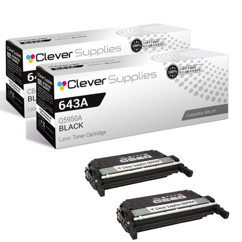 Compatible HP 4700 (Q5950A) Toner Cartridge 2 Black