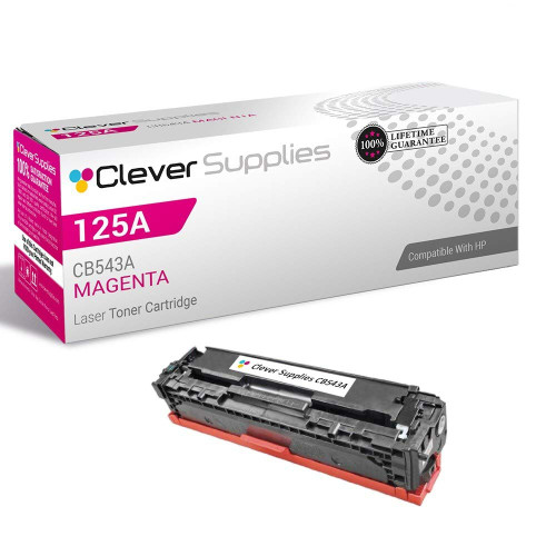 Compatible HP CP1217 (CB543A) Toner Cartridge Magenta