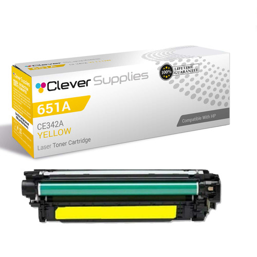Compatible HP Color Laserjet M775z+ (CE342A) Toner Cartridge Yellow