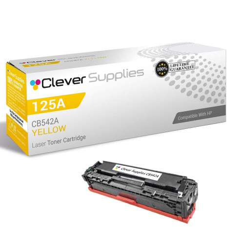 Compatible HP CM1312mfp (CB542A) Toner Cartridge Yellow