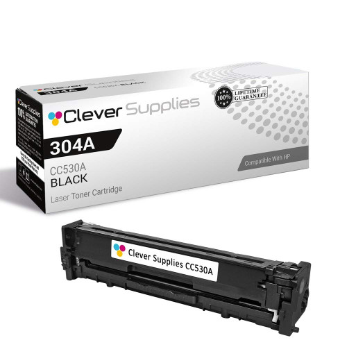 Compatible HP CM2320 (CC530A CC531A CC532A CC533A) Toner Cartridge Black