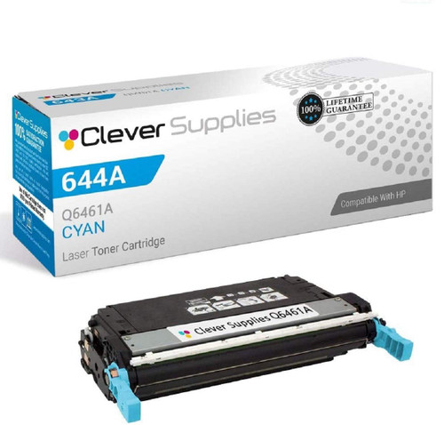Compatible HP 644A (Q6461A) Toner Cartridge Cyan