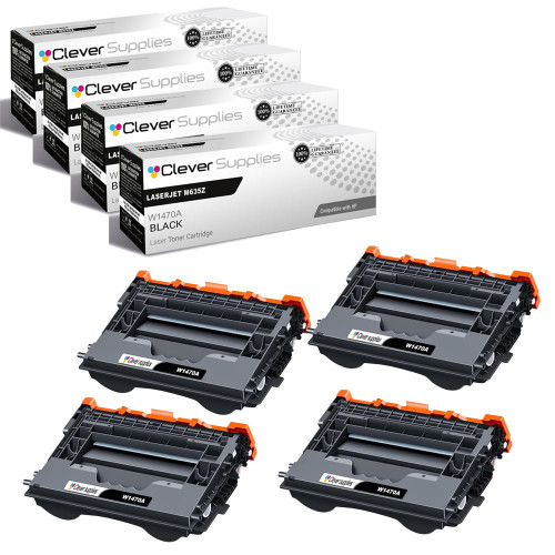 Compatible HP 147A (W1470A) Toner Cartridge 4 Black