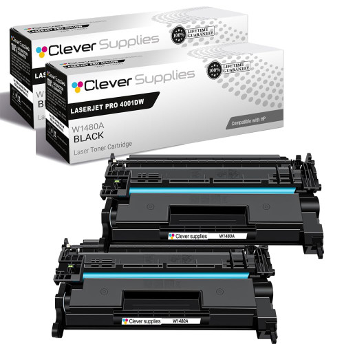 Compatible HP 148A (W1480A) Toner Cartridge 2 Black