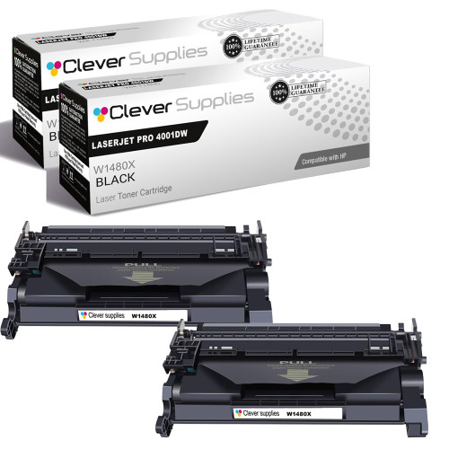 Compatible HP 148X (W1480X) Toner Cartridge 2 Black