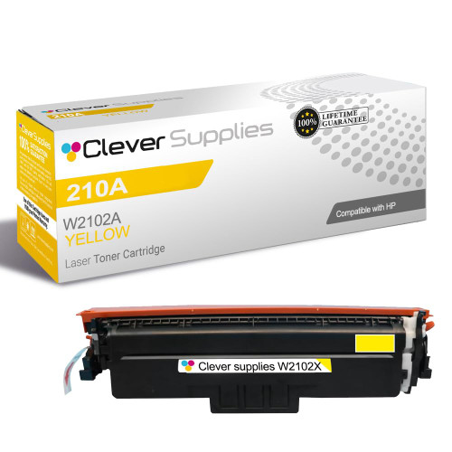 Compatible HP 4301fdn (W2102X) Toner Cartridge Yellow