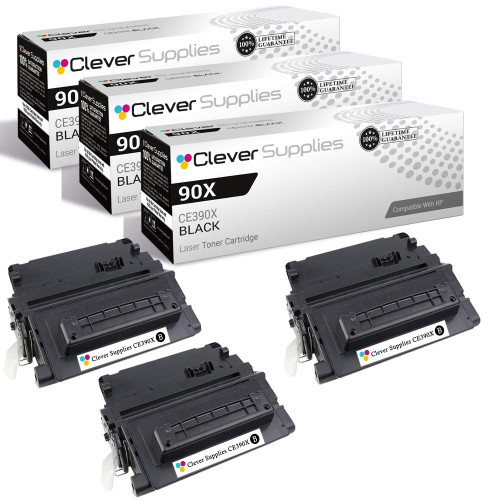 Compatible HP 90X (CE390X) Toner Cartridge Black