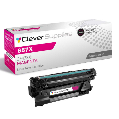 Compatible HP 657X (CF473X) Toner Cartridge Magenta