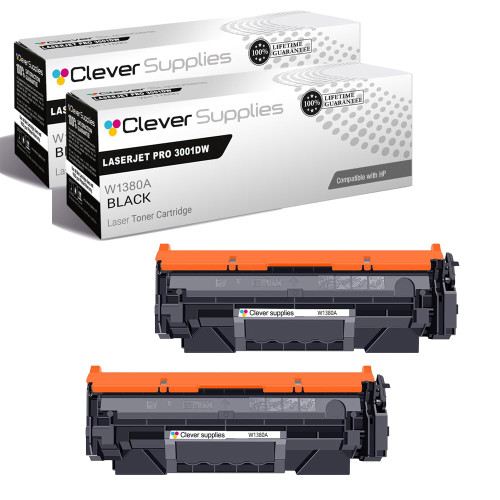 Compatible HP 138A (W1380A) Toner Cartridge 2 Black