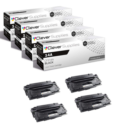 Compatible HP 14A (CF214A) Toner Cartridge 4 Black