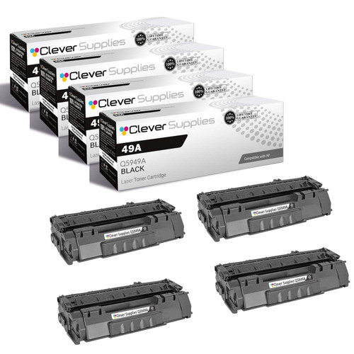 Compatible HP 49A (Q5949A) Toner Cartridge 4 Black