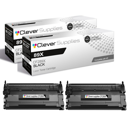 Compatible HP 89X (CF289X) Toner Cartridge 2 Black