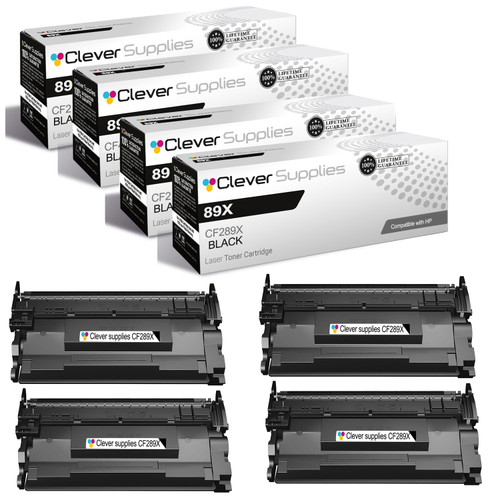 Compatible HP 89X (CF289X) Toner Cartridge 4 Black