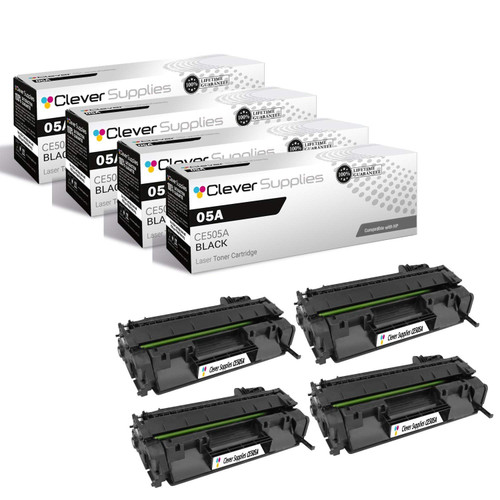Compatible HP 05A (CE505A) Toner Cartridge 4 Black