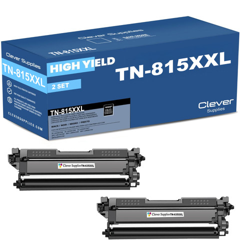 Compatible Brother TN815XXL (TN815XXLBK) Toner Cartridge Black 2 Pack