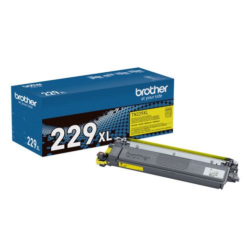 Brother TN229XLY Yellow High-yield Genuine OEM Toner Cartridge - 2,300 pages