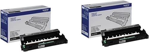 Brother DR630 Black Genuine OEM Drum Unit 2 Pack -  12,000 pages
