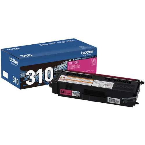 Brother TN310M Magenta Genuine OEM Toner Cartridge - 1,500 pages