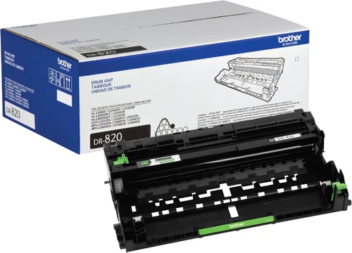 Brother DR820 Black Genuine OEM Drum Cartridge - 30,000 pages