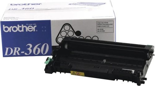 Brother DR360 Black Genuine OEM Drum Unit - 12,000 pages