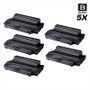 Compatible Xerox 106R01412 Premium Quality Laser Toner Cartridges High Yield Black 5 Pack