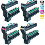 Compatible Konica Minolta Laser Toner Cartridges 4 Color Set (1710580-001/ 1710580-004/ 1710580-003/ 1710580-002)
