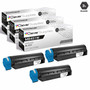Compatible Okidata 44992405 Laser Toner Cartridge Black 3 Pack
