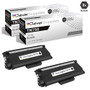 Compatible Brother TN820 Laser Toner Cartridge Black 2 Pack