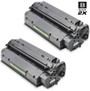 CS Compatible Replacement for HP C7115A Toner Cartridge Black 2 Pack/ HP 15A Toner