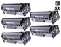 Compatible Canon 104 (0263B001AA) Premium Quality Toner Cartridges Black 5 Pack