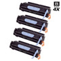 Compatible Canon 106 (0264B001AA-J) Toner Cartridges Jumbo Black 4 Pack