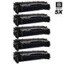 Compatible Canon 120 (2617B001AA) Premium Quality Toner Cartridges Black 5 Pack
