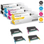 Compatible Samsung CLX-6250FR Premium Quality Laser Toner Cartridges 4 Color Set
