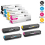 CS Compatible Replacement for HP CP5520 Color LaserJet Toner Cartridge 4 Color Set