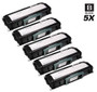 Compatible Dell 330-4130 Premium Quality Toner Cartridge Black 5 Pack