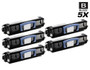 Compatible Dell 3330DN Toner Cartridge High Yield Black 5 Pack