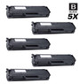 Compatible Dell B1165 Toner Cartridge Black 5 Pack