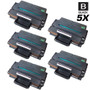 Compatible Dell B2375DFW Toner Cartridge High Yield Black 5 Pack