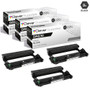 Compatible Brother DR630 Drum Unit 3 Cartridge Set