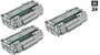 CS Compatible Replacement for HP Q7553A Toner Cartridge Black 3 Pack/ HP 53A Toner