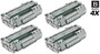 CS Compatible Replacement for HP Q7553X Toner Cartridge High Yield Black 4 Pack/ HP 53X Toner