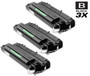 CS Compatible Replacement for HP C3903A Toner Cartridge Black 3 Pack/ HP 03A
