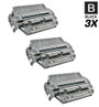 CS Compatible Replacement for HP C3909A Toner Cartridge Black 3 Pack/ HP 09A