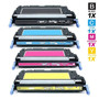 CS Compatible Replacement for HP CP3505 Toner Cartridge Color Laserjet 4 Color Set