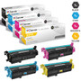 CS Compatible Replacement for HP Pro 500 Color MFP M570 Toner Cartridge Color Laserjet 4 Color Set