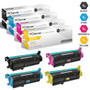 CS Compatible Replacement for HP Pro 500 color MFP M570dn Toner Cartridge Color Laserjet 4 Color Set