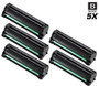 Compatible Samsung ML-1676 Laser Toner Cartridge Black 5 Pack