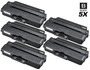 Compatible Samsung ML-2955 High Yield Laser Toner Cartridge Black 5 Pack